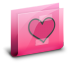Folder Heart Pink Icon 72x72 png